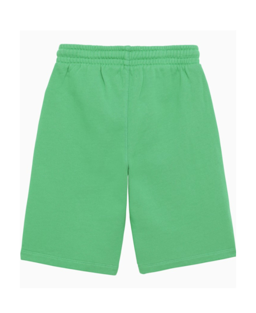 OFF-WHITE OFF-WHITE KIDS LOGO PRINTED DRAWSTRING TRACK SHORTS