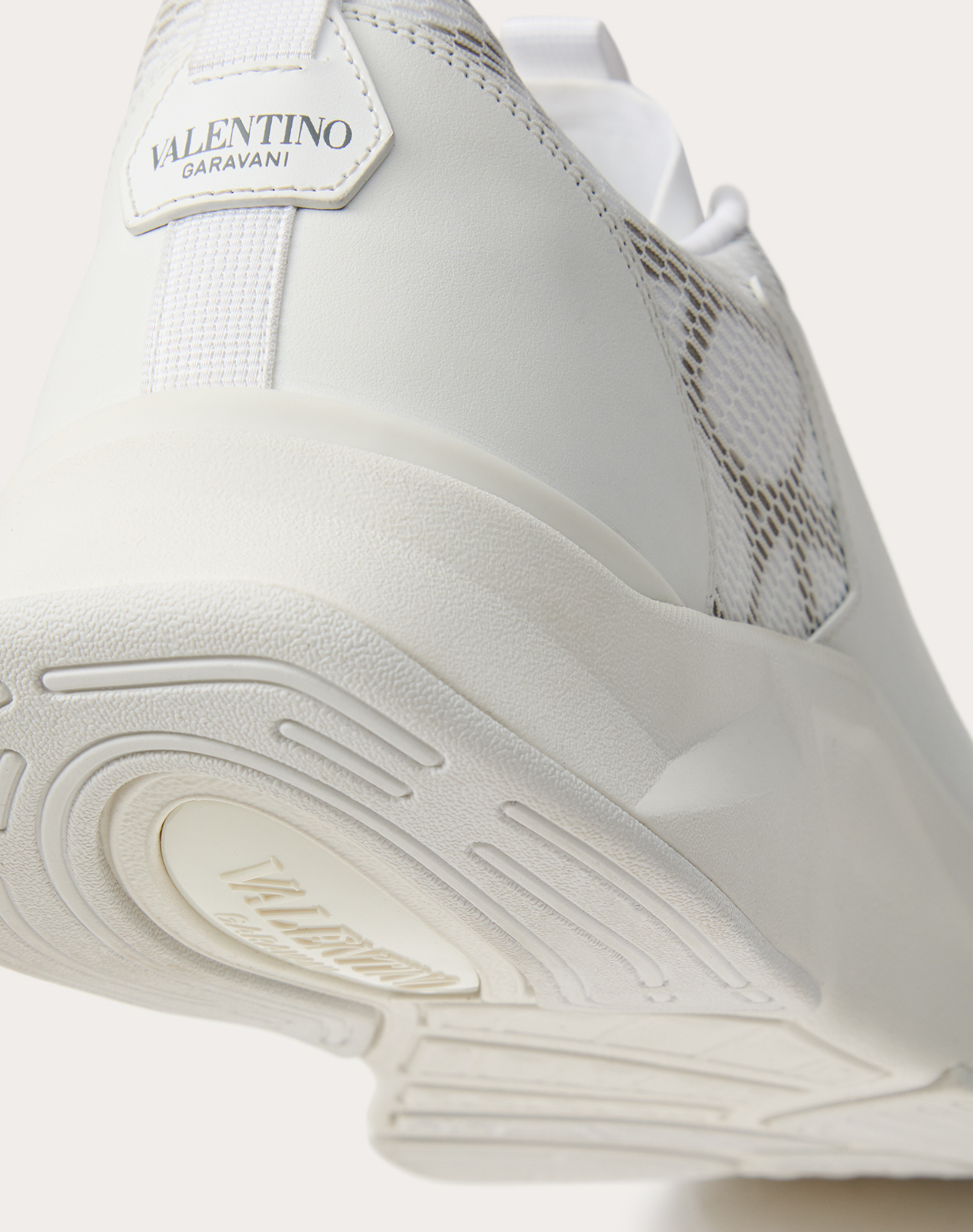 Valentino Garavani Lace-up Sneaker In White