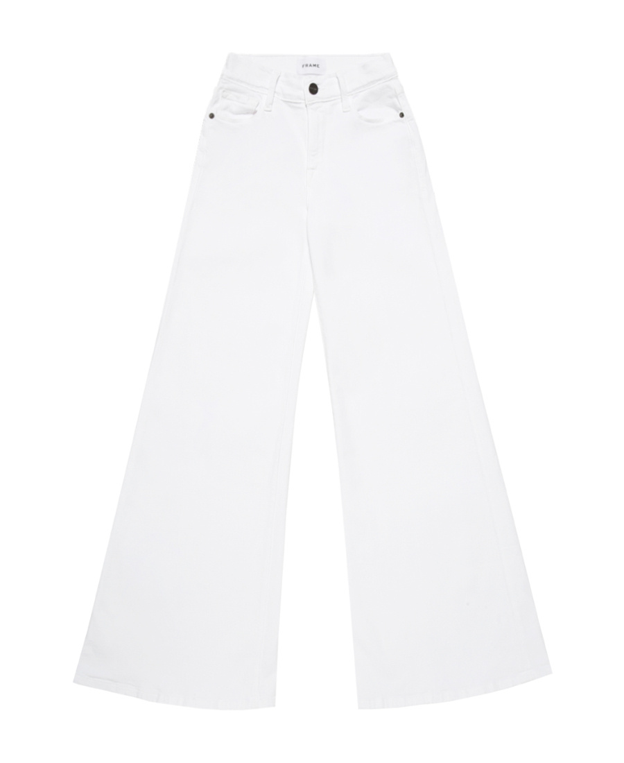 Frame Flared Jeans In White