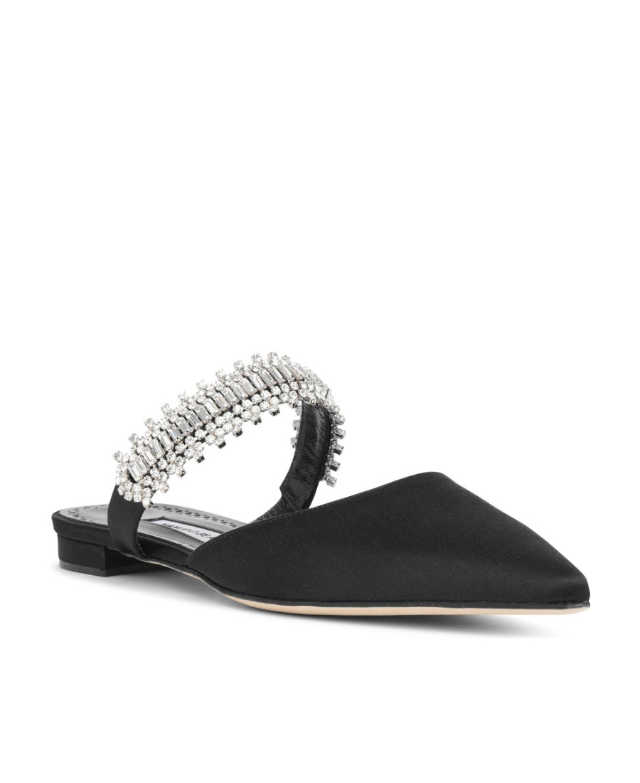 MANOLO BLAHNIK POINTED FLAT SHOES