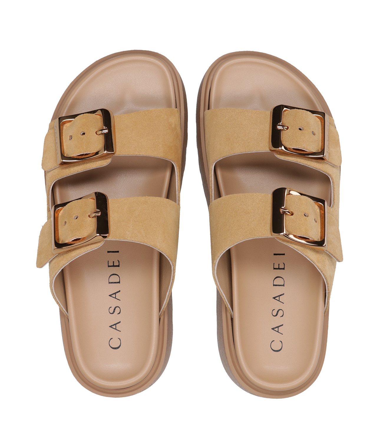 Casadei Platform Sandals In Multi