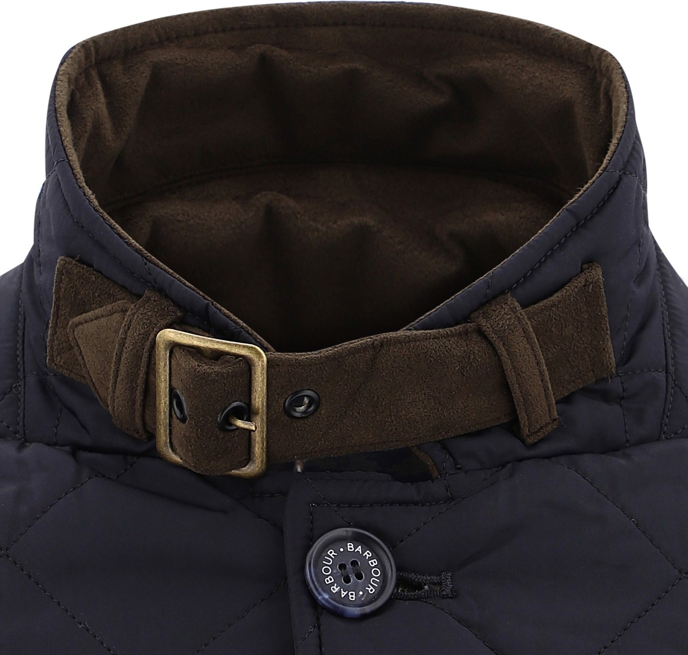 Barbour Lutz Quilted Jacket In Blue