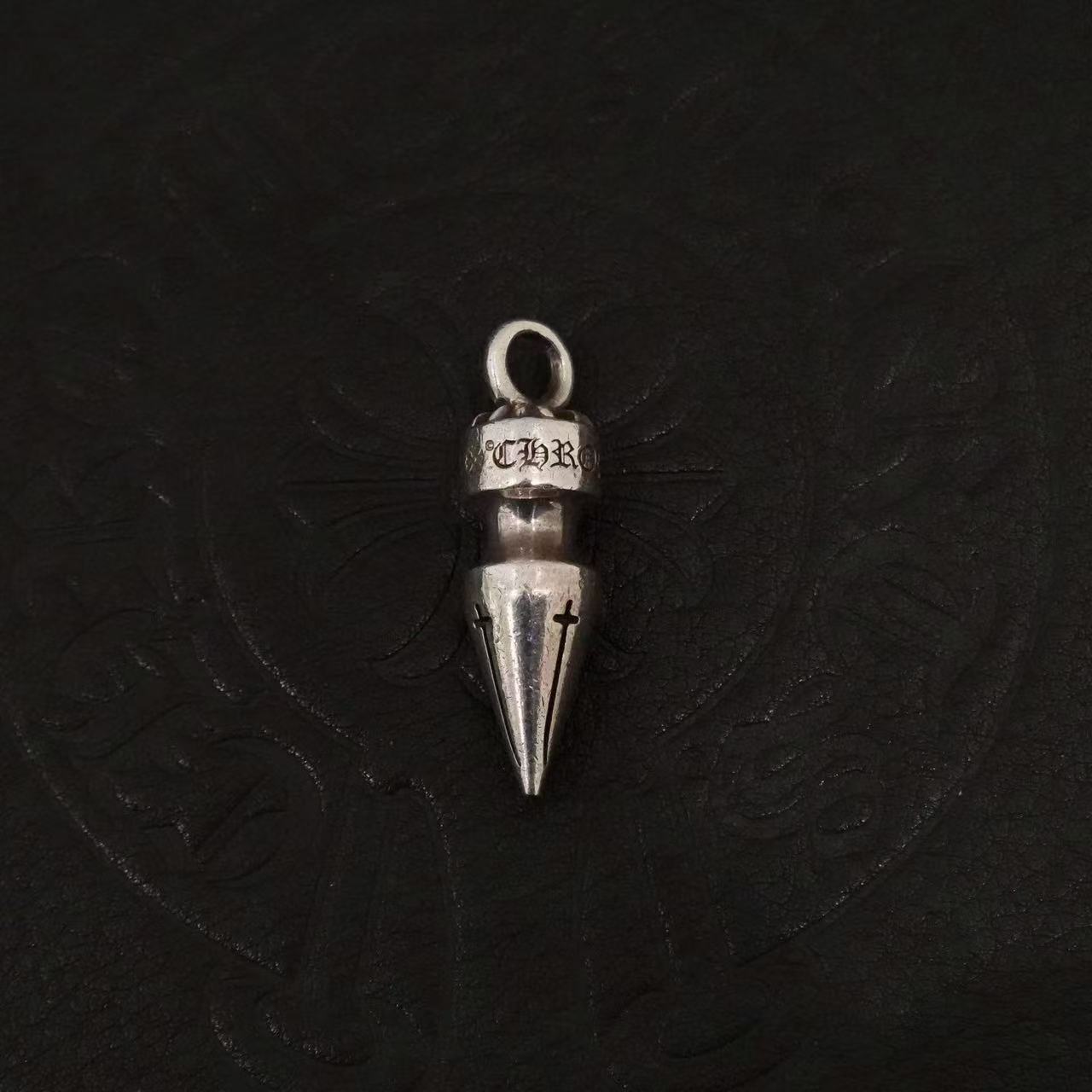 Chrome Hearts Bullet Pendant In Metallic