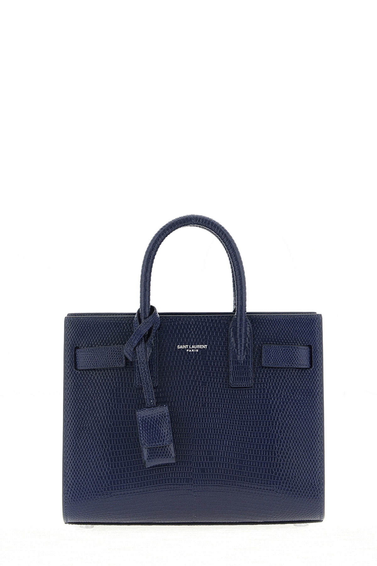 Saint Laurent Nano Sac De Jour Handbag In Blue