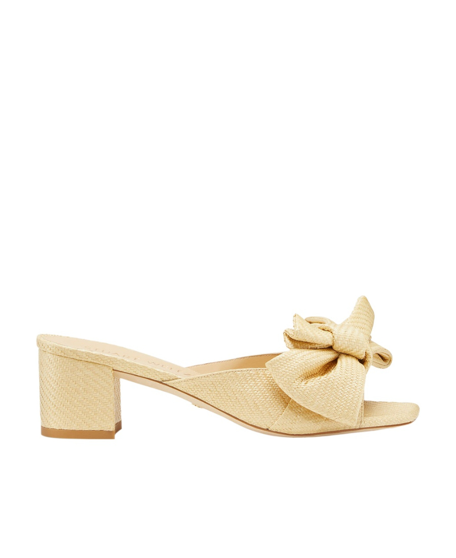 STUART WEITZMAN LOVEKNOT 50 BLOCK SLIDES