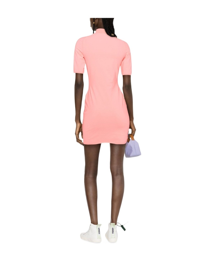 Alexander Wang T Logo Dress In Pink