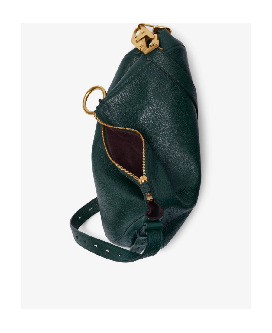 Burberry Medium Knight Shoulder Bag In Green