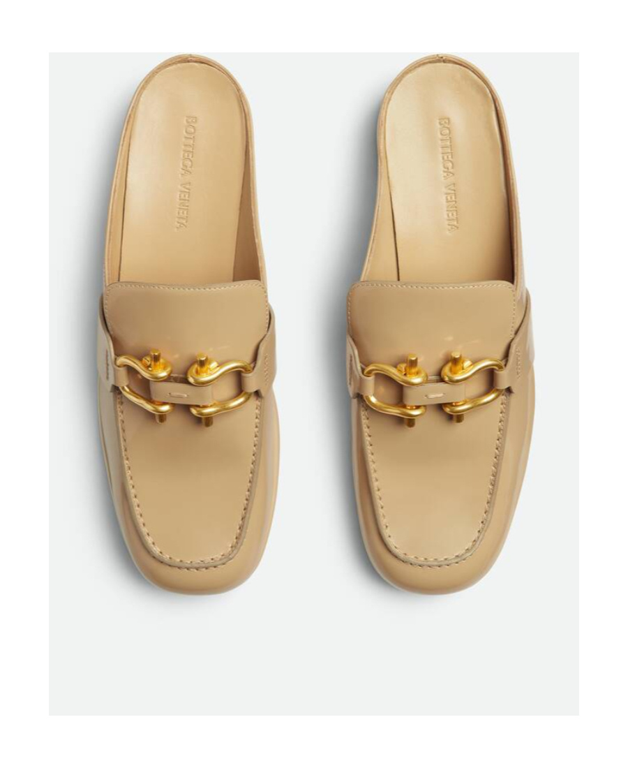 Bottega Veneta Beige Monsieur Loafers In Nude