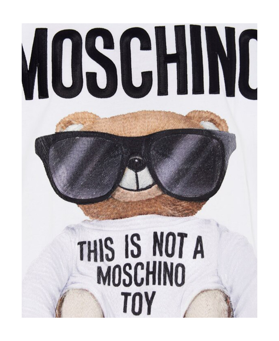 Moschino Teddy Bear-print T-shirt In White