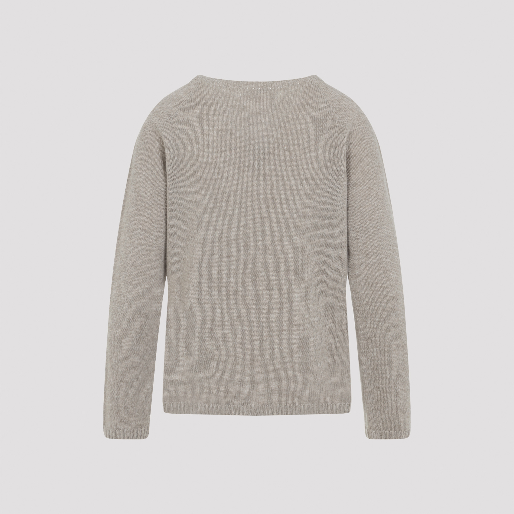 Max Mara Cashmere And Wool Sweater In Gray