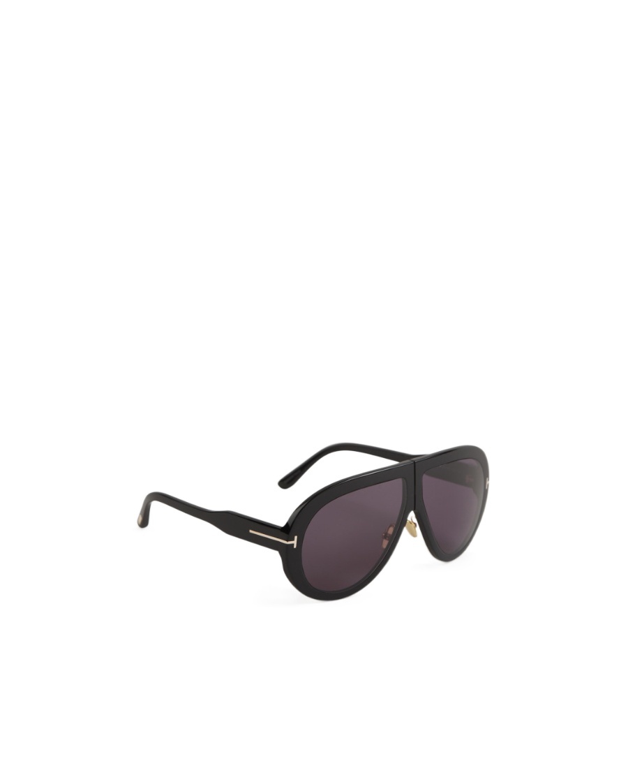 Tom Ford Logo Sunglasses In Black