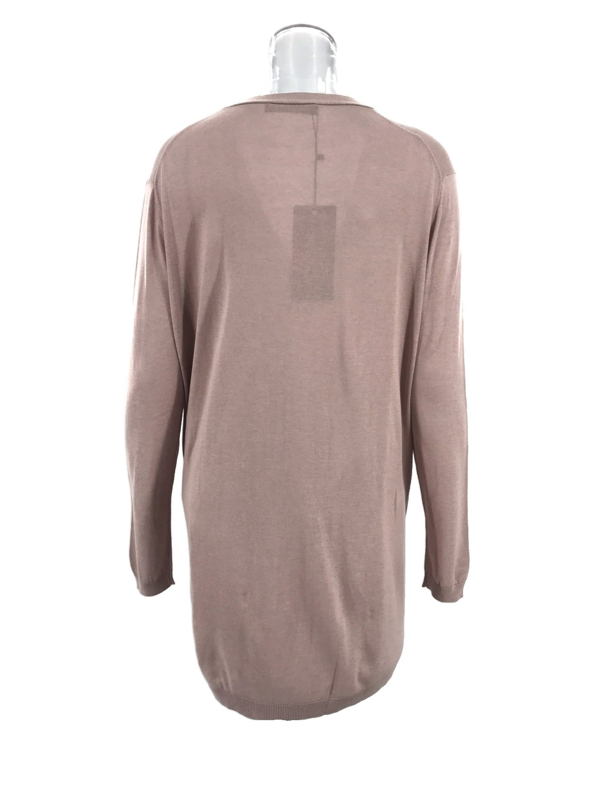 Weekend Max Mara Long-sleeved Knitted Cardigan In Nude