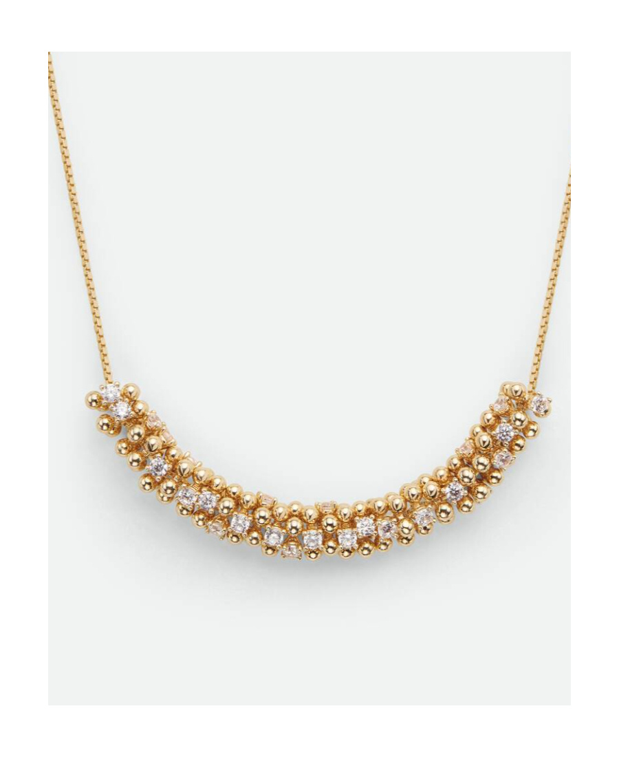 Bottega Veneta Bubble Necklace In Yellow