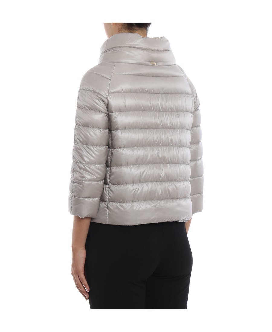 Herno Zipped Padded Jacket In Gray