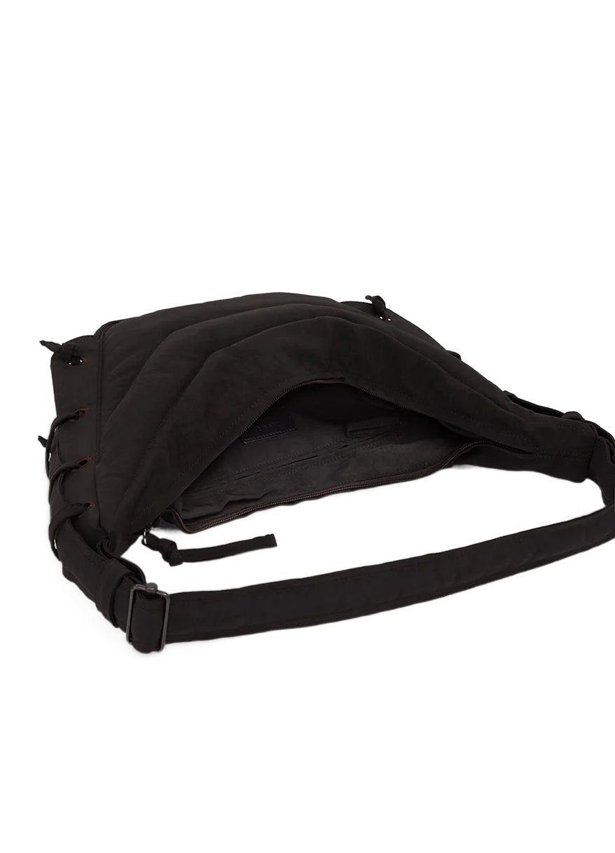 Lemaire Brown Medium Soft Game Bag In Brown