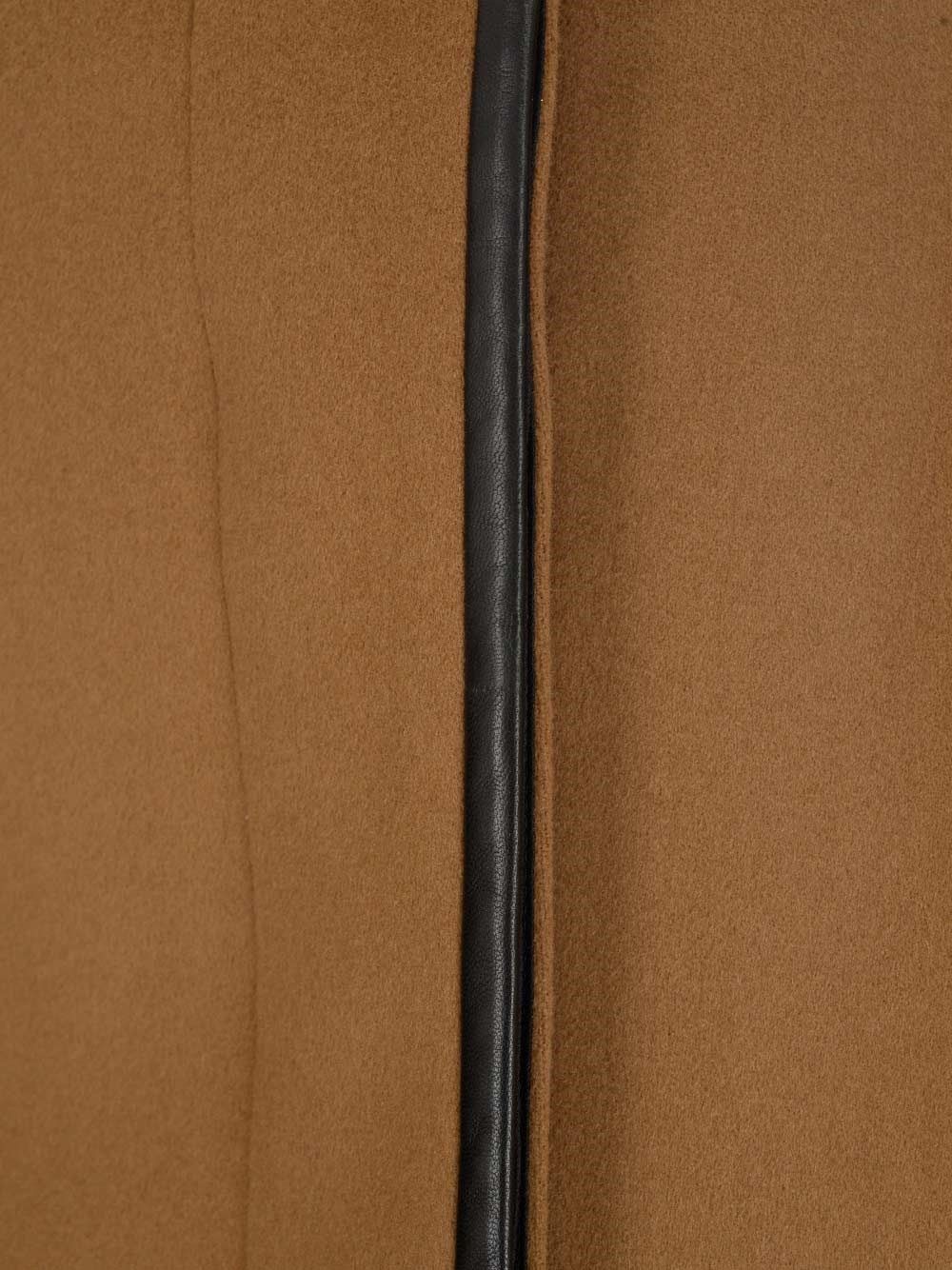 Saint Laurent Midi Skirt In Brown