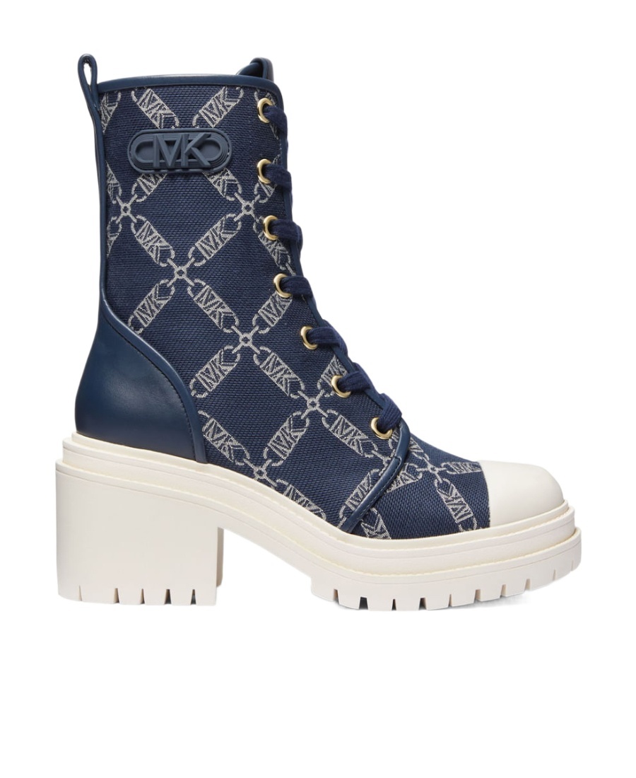 Michael Kors Zipper Boots In Black