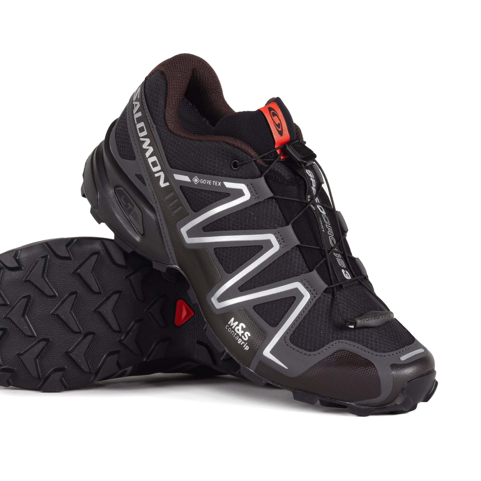 Salomon Speedcross 3 Gtx Quicklace Sneakers In Black