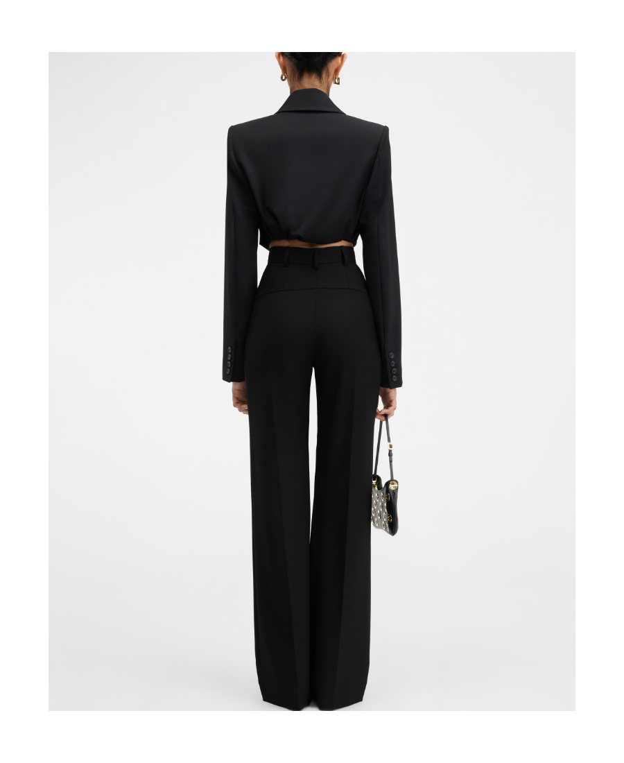 Jacquemus Le Pantalon Sauge In Black