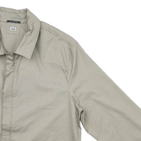 C.p. Company Long-sleeved Casual Jacket In Nude