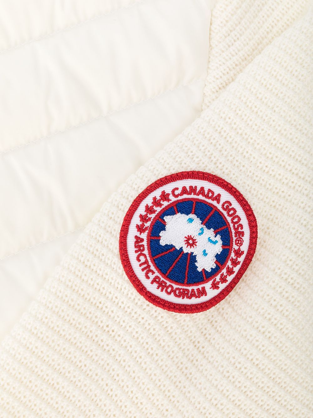 CANADA GOOSE QUILTED KNIT JACKET