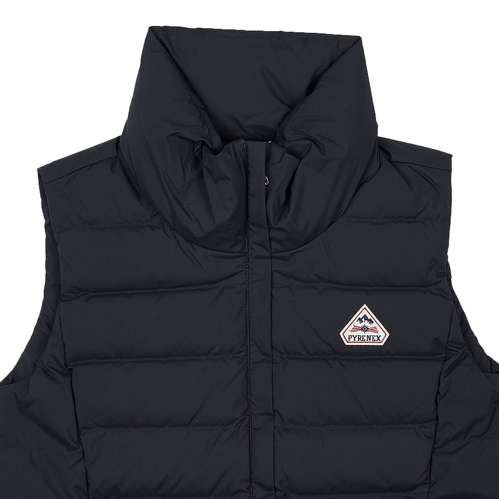 Shop Pyrenex Stand-neck Vest In Black