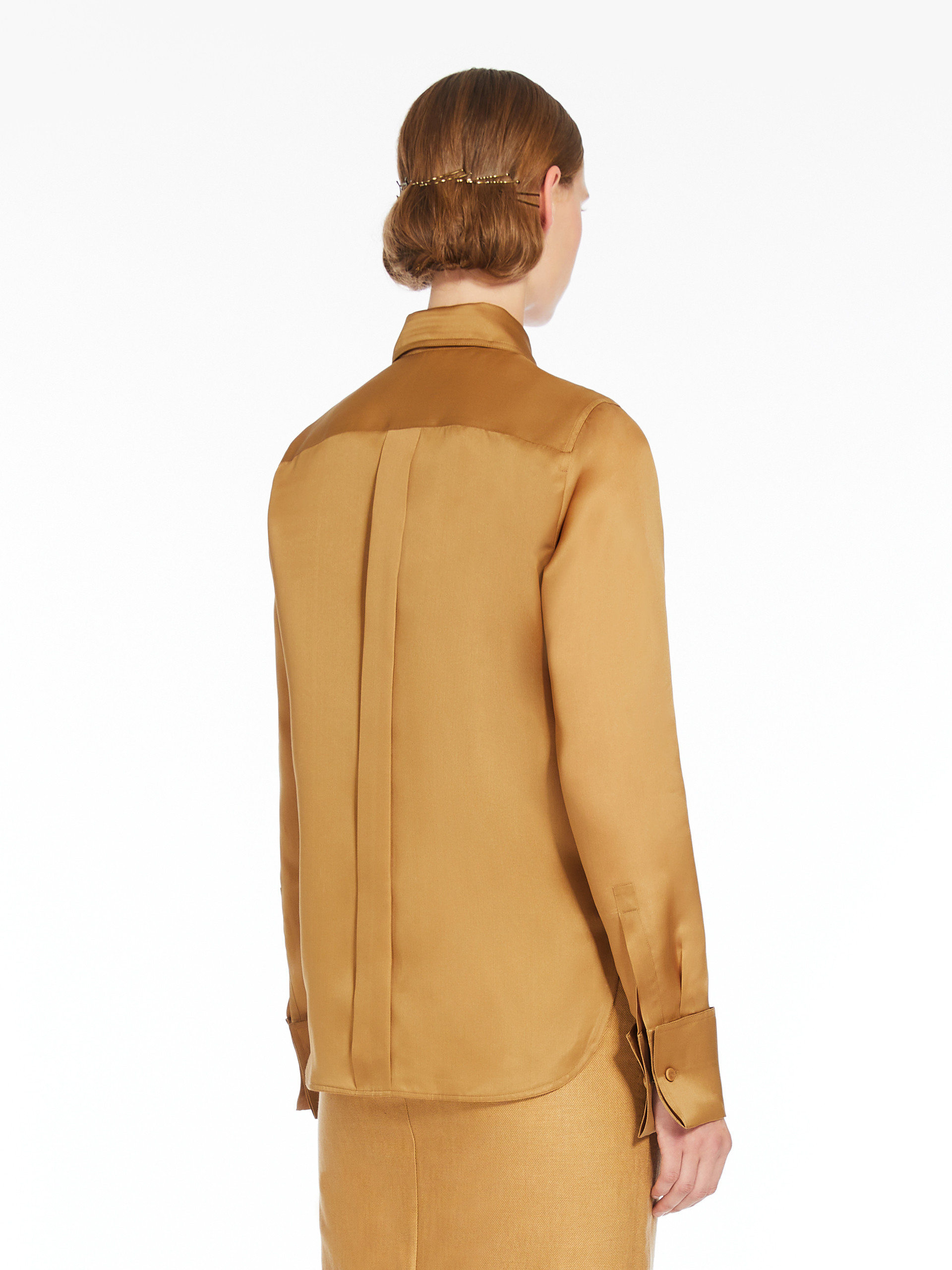 Max Mara Shirts In Yellow