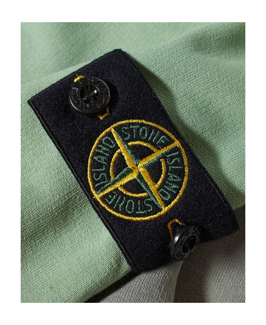 Stone Island Colour-block Track Pants In Yellow