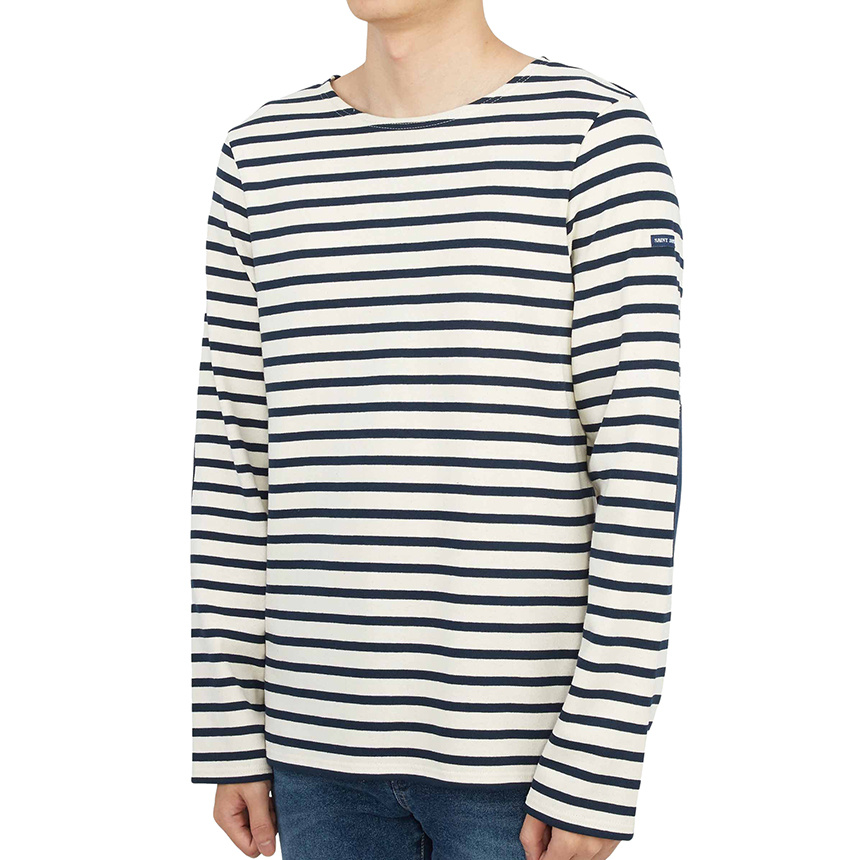 Saint James Striped Graphic T-shirt