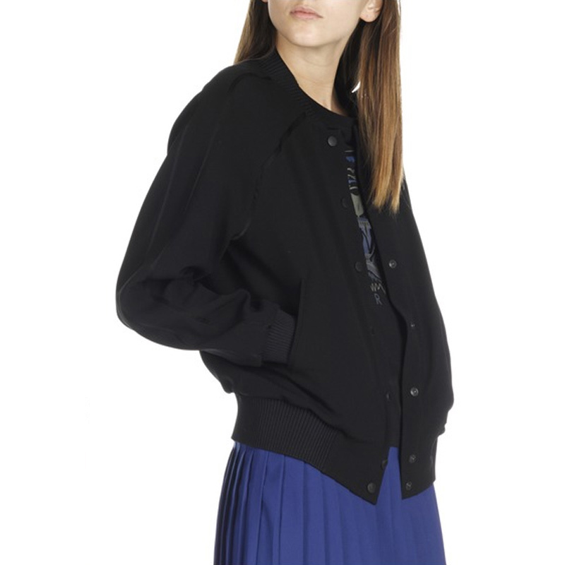 Kenzo Button Casual Jacket In Black