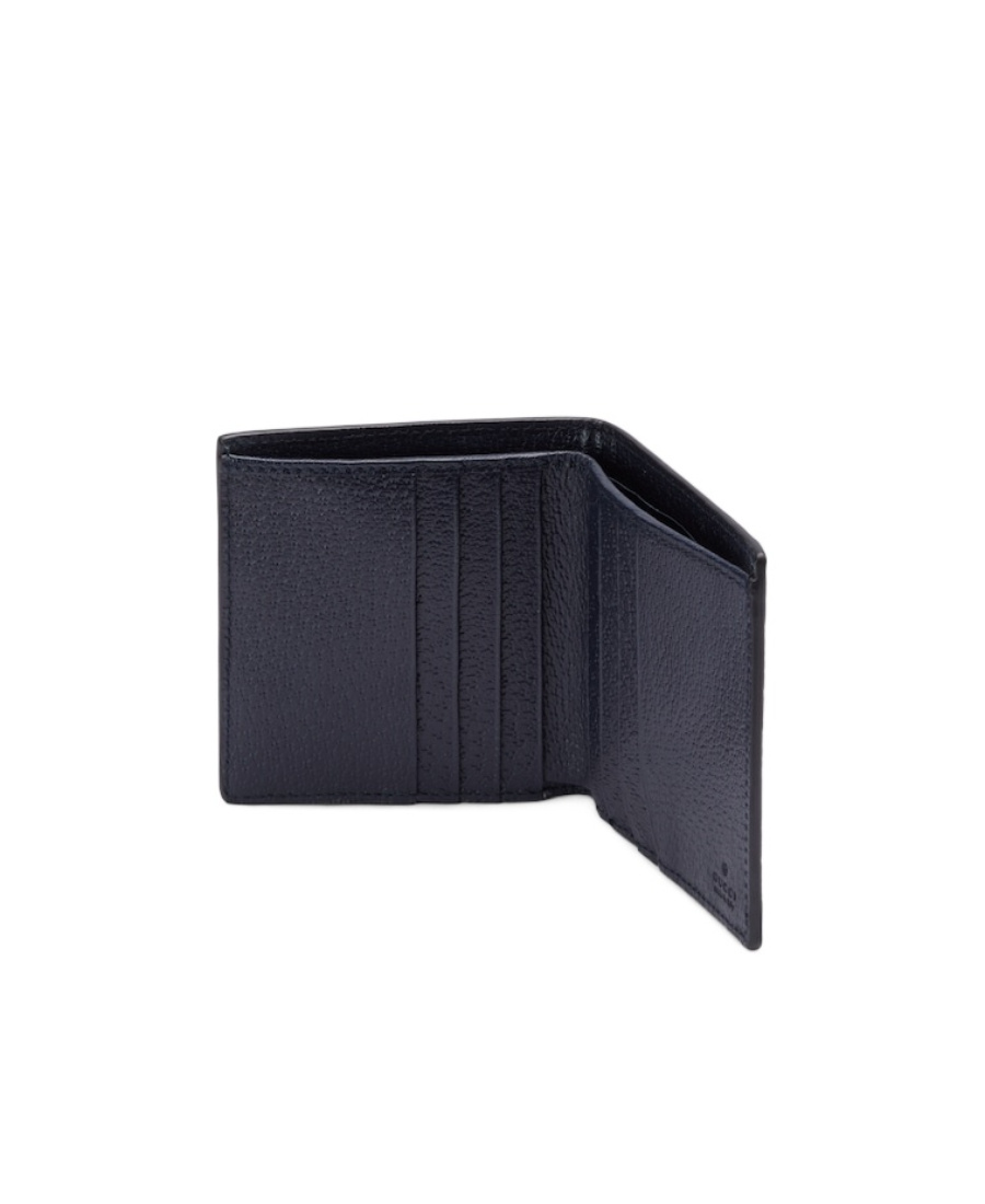 Gucci Ophidia Double G Card Case In Black