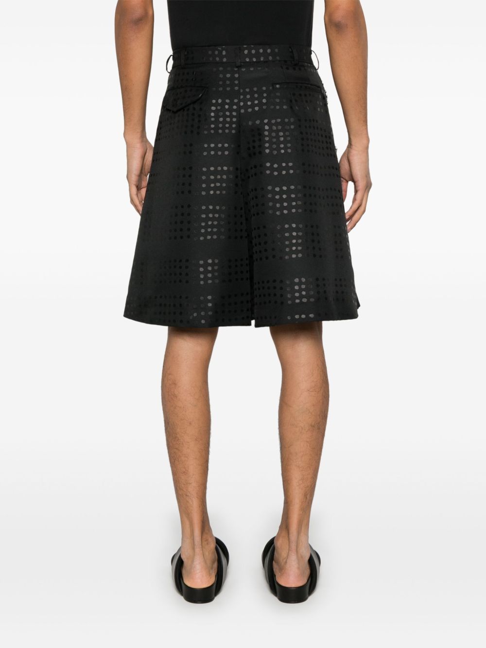 Comme Des Garçons Elastic Waist Shorts