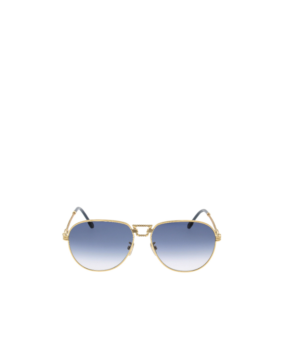 Fred Logo Sunglasses In Blue