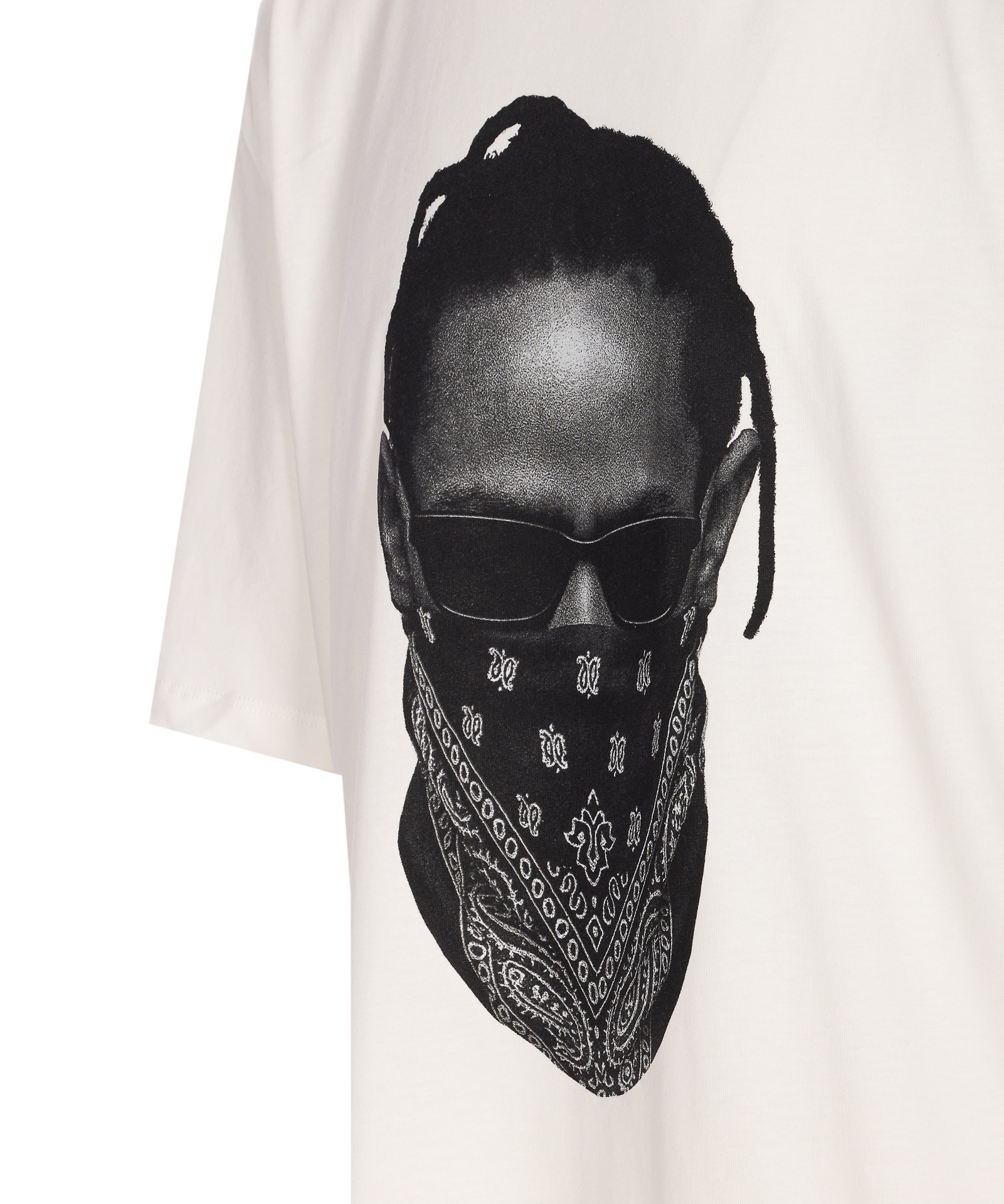 Ih Nom Uh Nit Graphic Printed Crewneck T-shirt In White