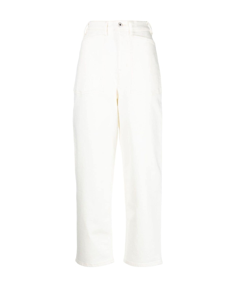 KENZO KENZO HIGH-RISE TAPERED JEANS