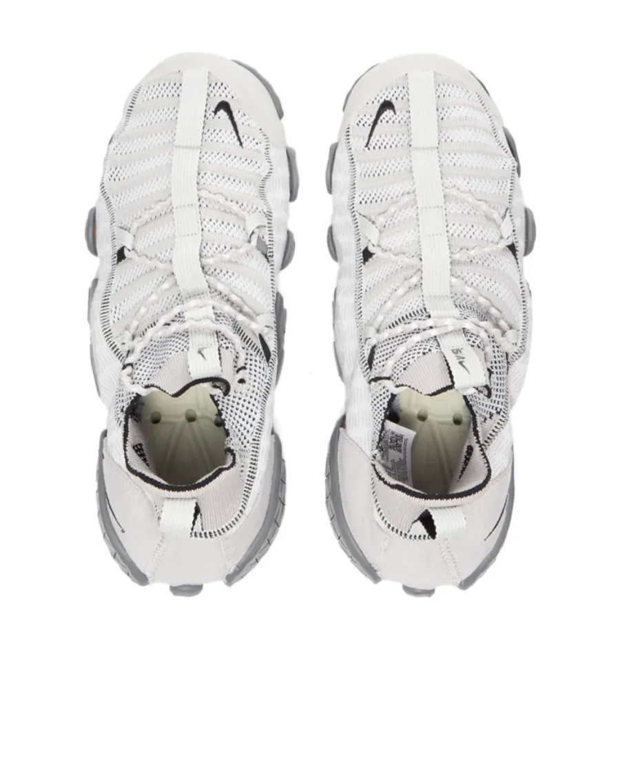 Nike Man Sneakers Light Grey Size 4 Textile Fibers In Multi
