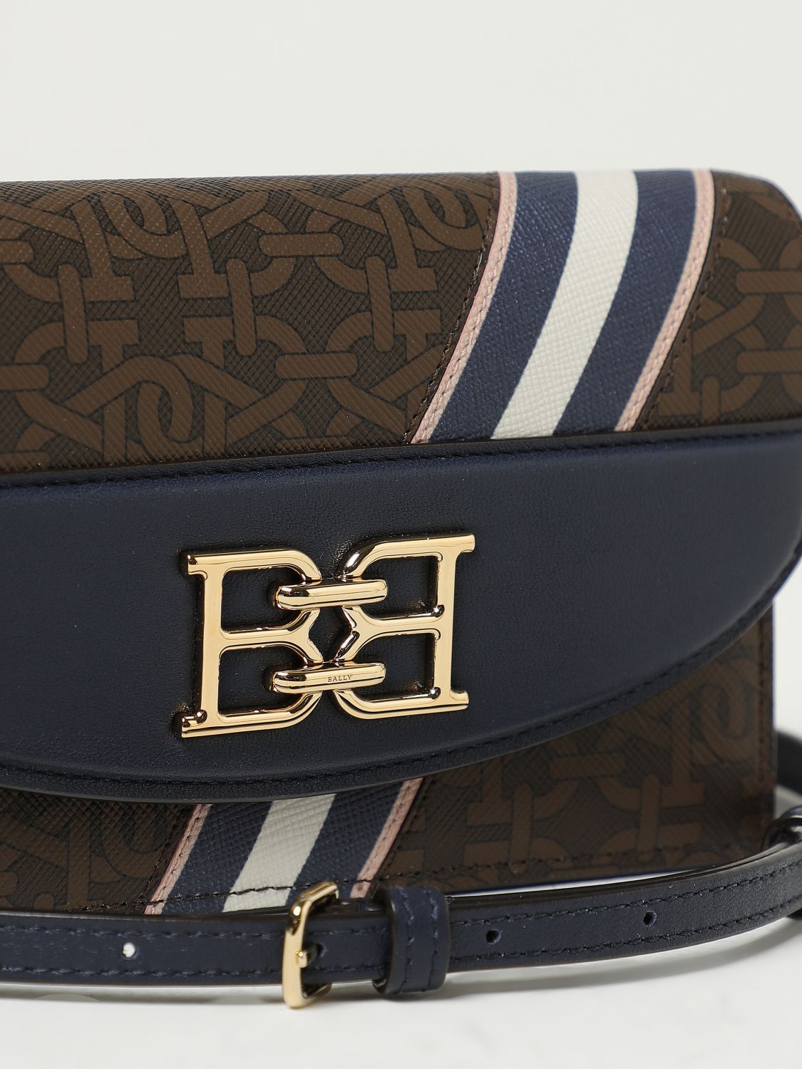 Bally Flip Shoulder Bag In Black