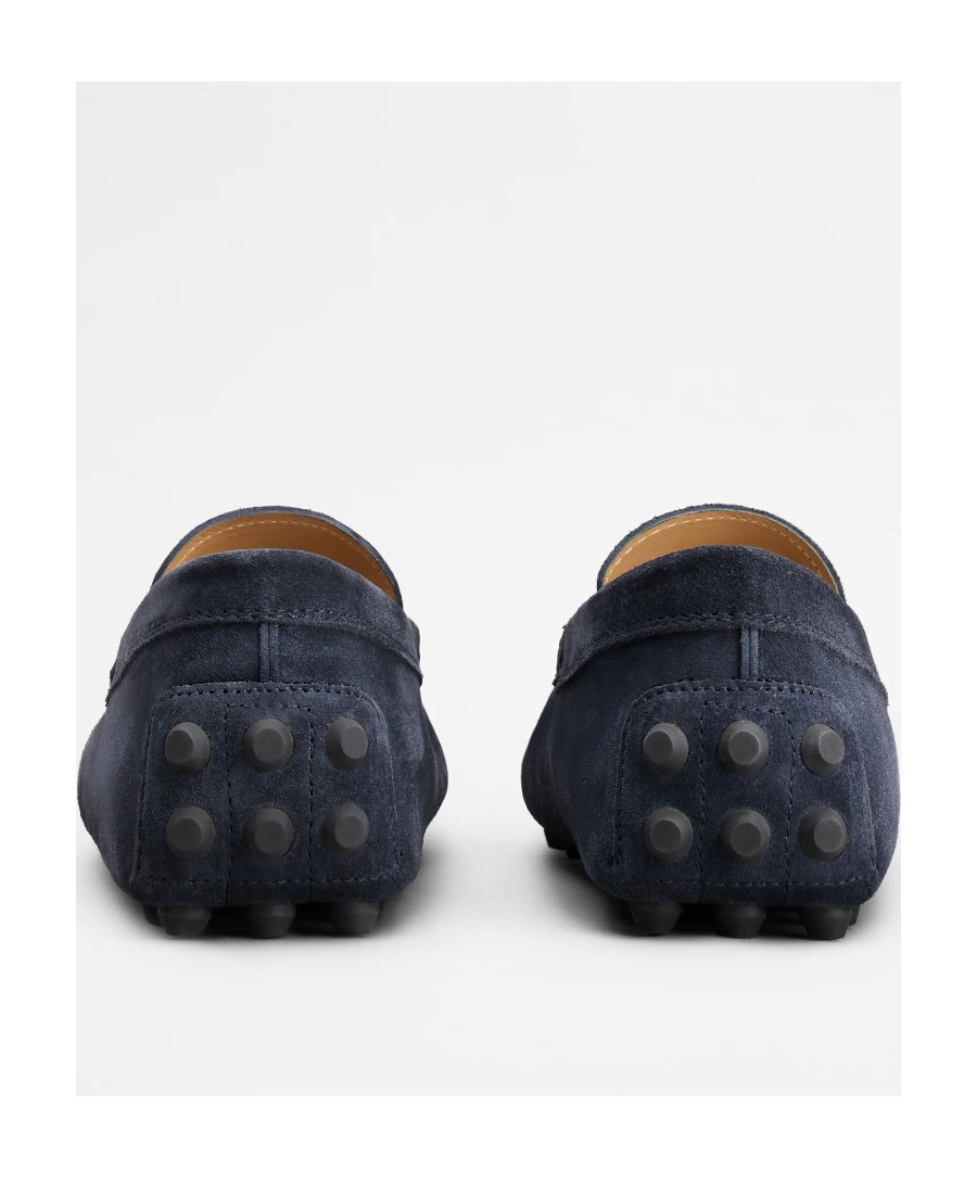Tod's Gommino Suede Loafers In Black