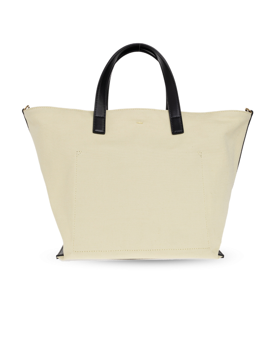 Jil Sander Small Wander Canvas Tote Bag In Black