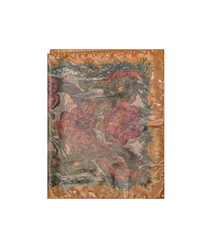 Etro Patterned Finished Edge Scarf In Gray