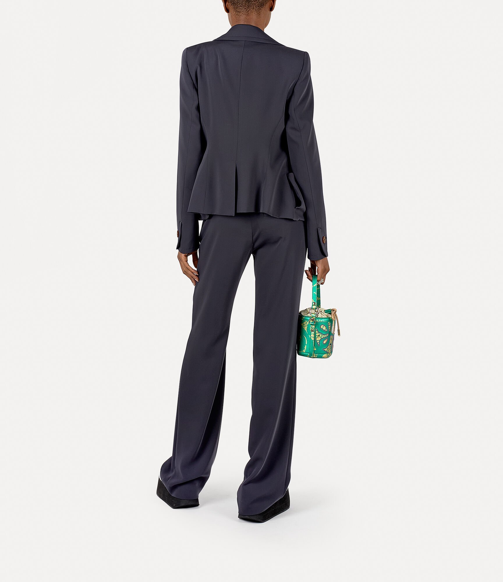 Vivienne Westwood Straight-leg Tailored Trousers In Black