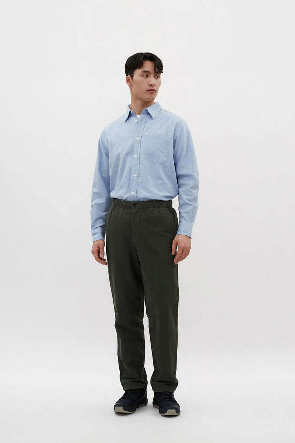 Norse Projects Blue Algot Shirt In Blue