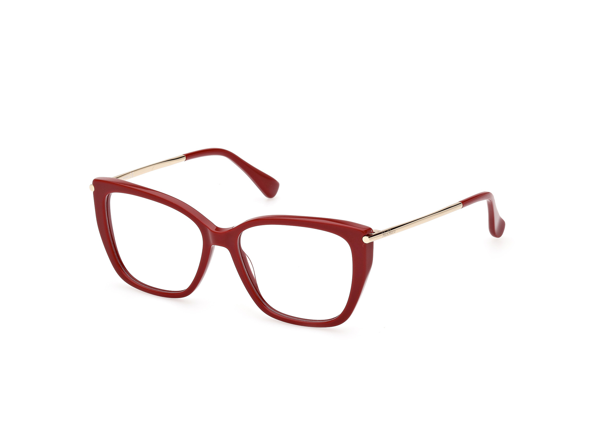 Max Mara Full Frame Plain Mirror In Red