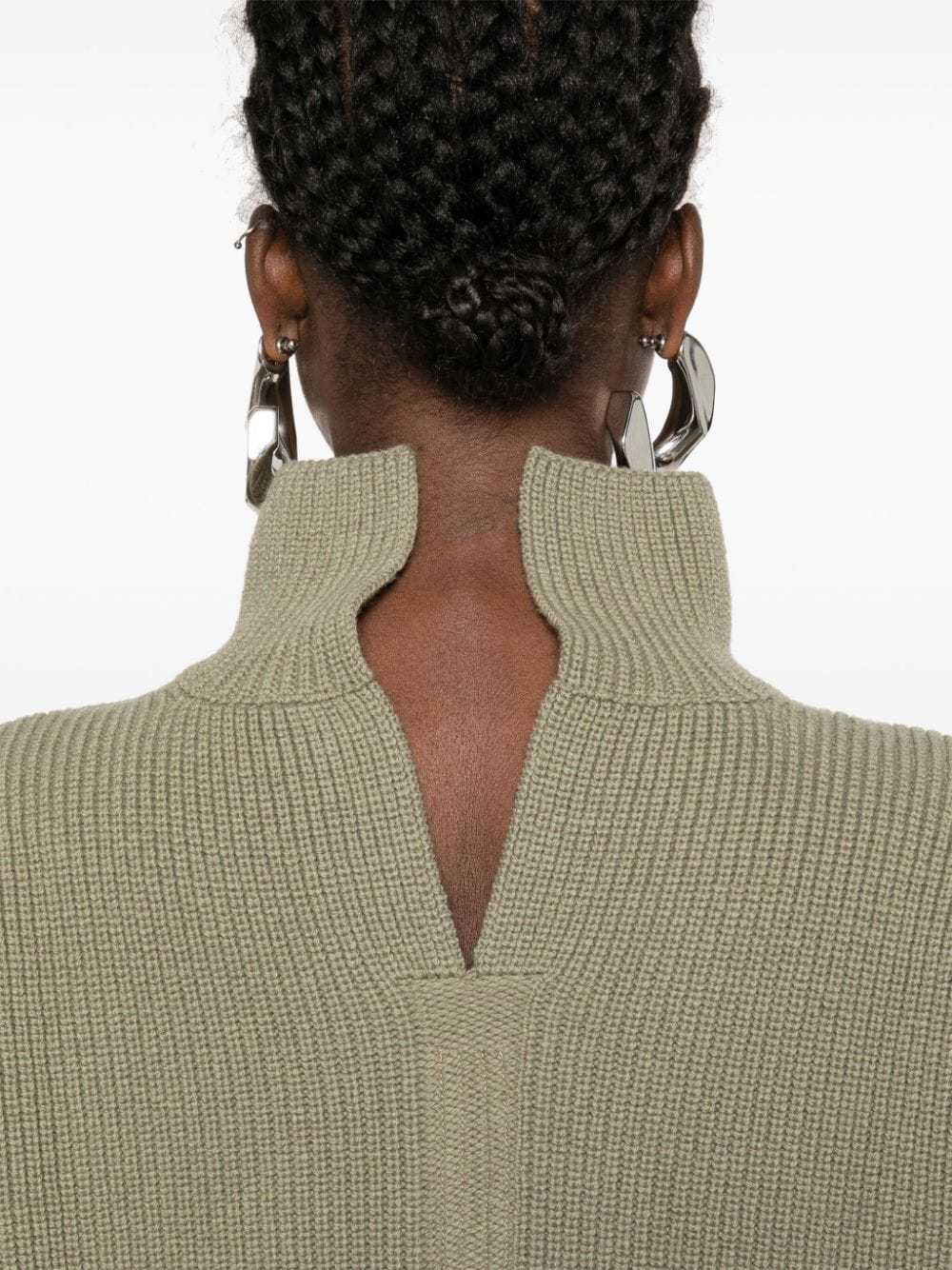 Rick Owens Fisherman Tabard Jumper In Nude