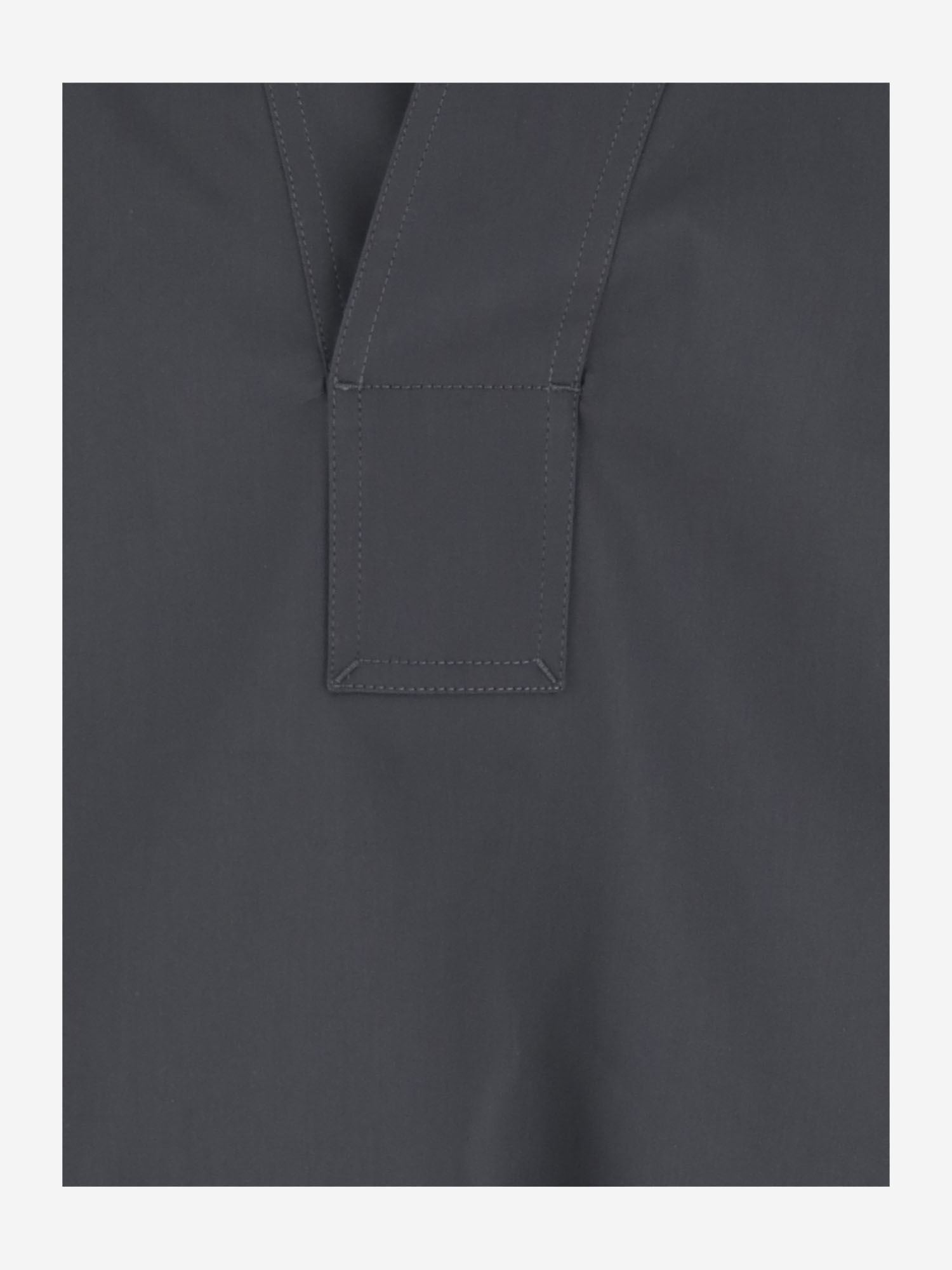 Bottega Veneta Camicia In Cotone E Seta In Black