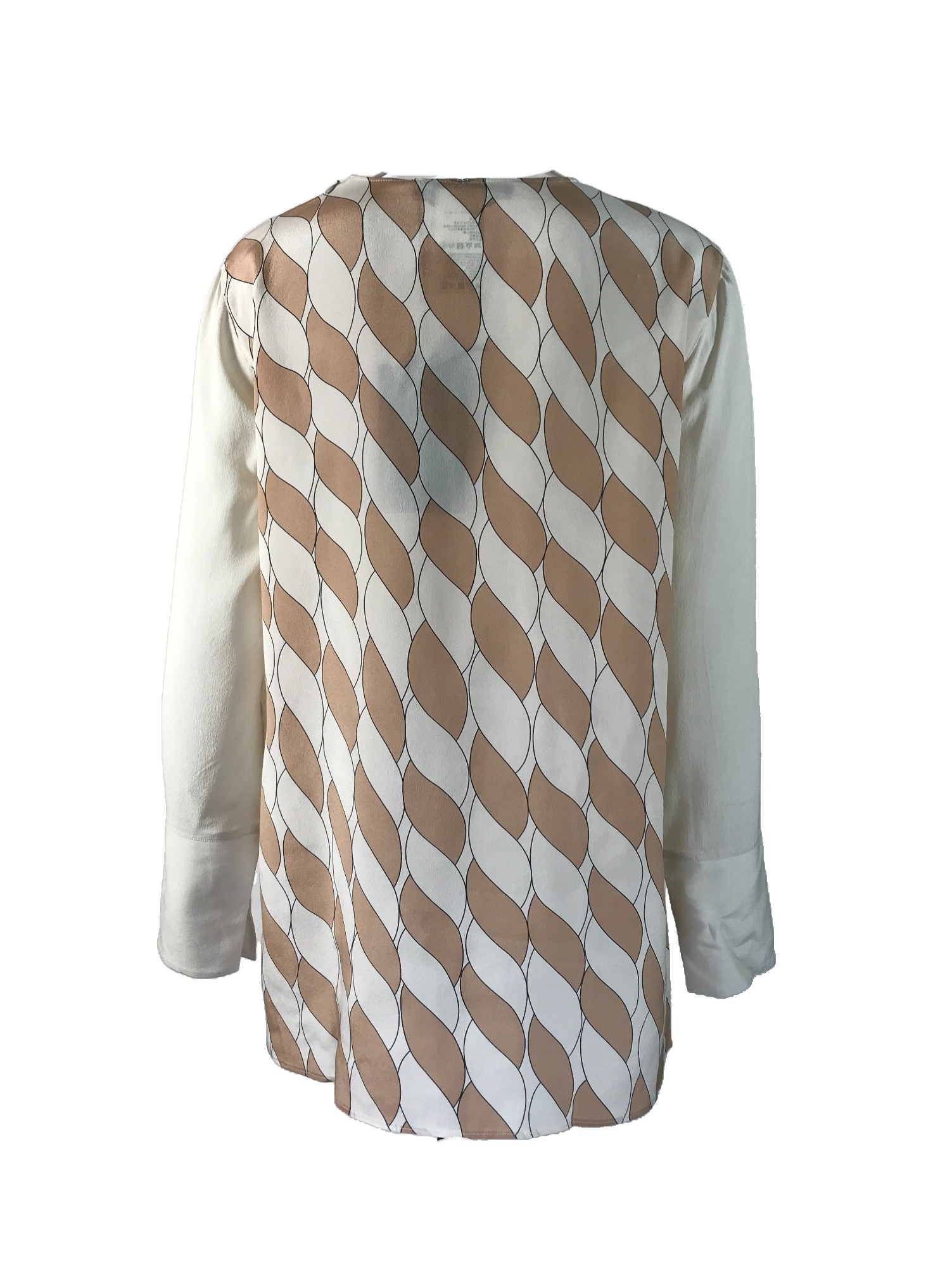 Sportmax Long-sleeved Blouse In Multicolor