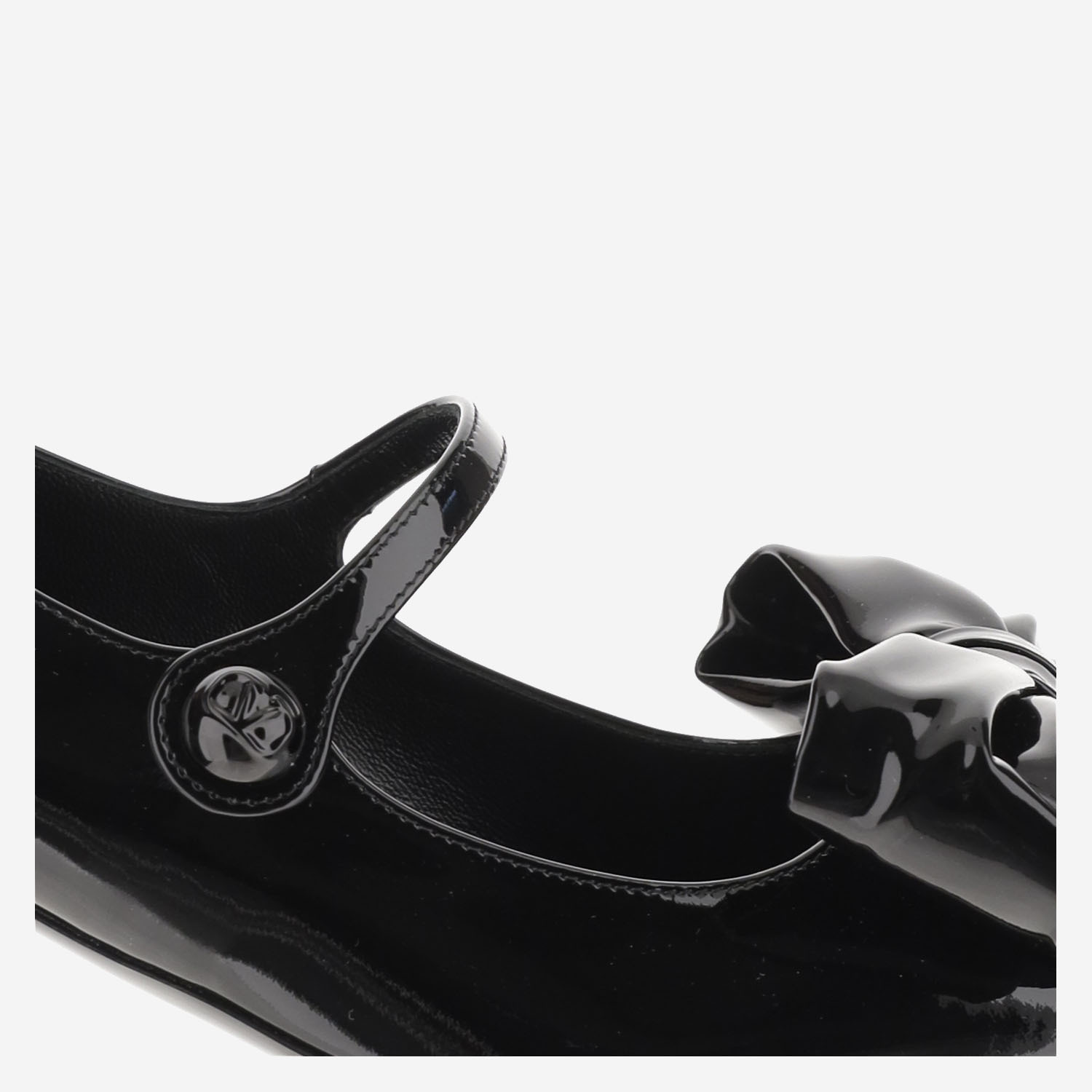 Valentino Bowjane Patent Leather Mary Jane Pumps In Black
