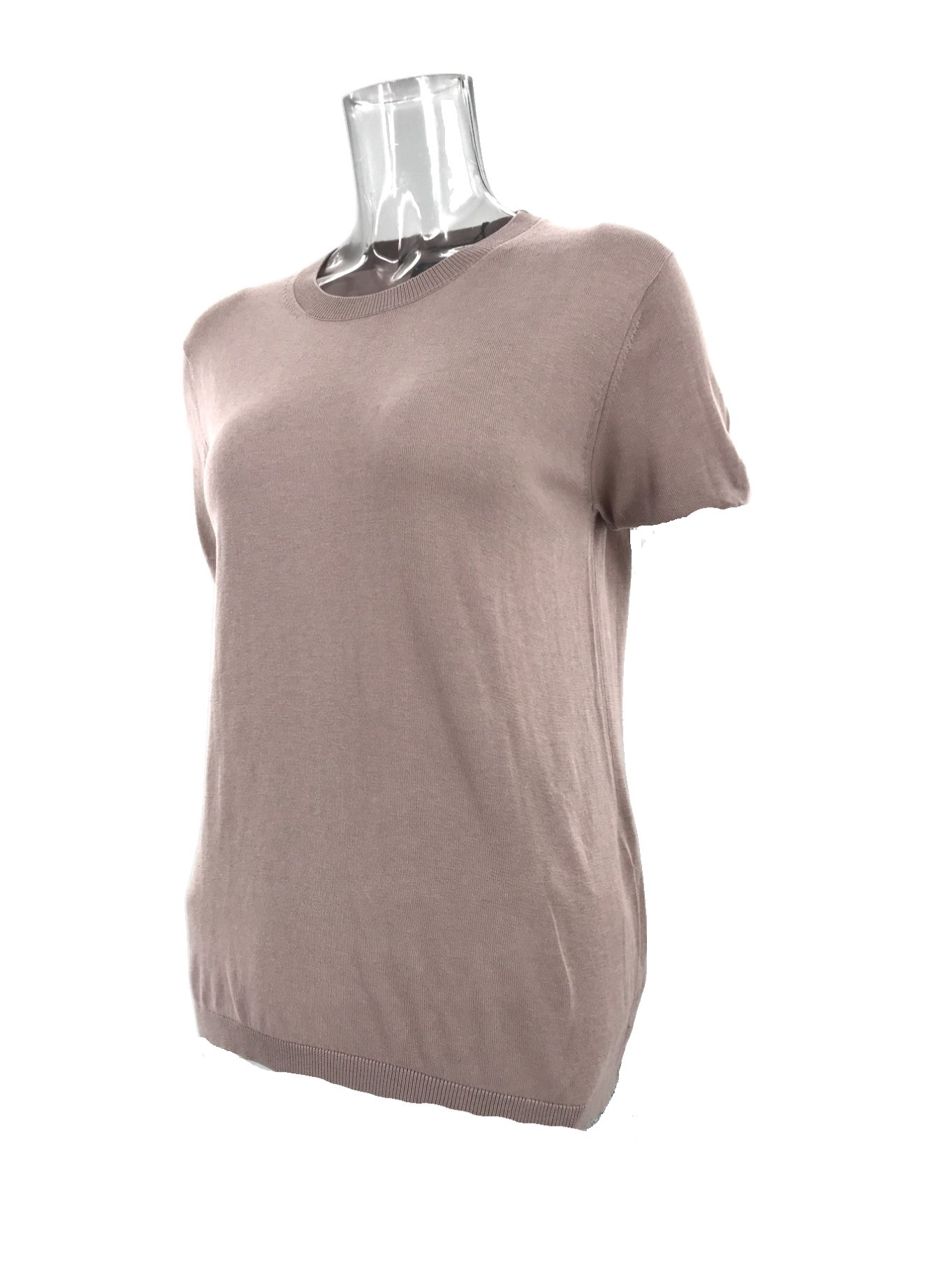 Weekend Max Mara Short-sleeved Sweater In Gray