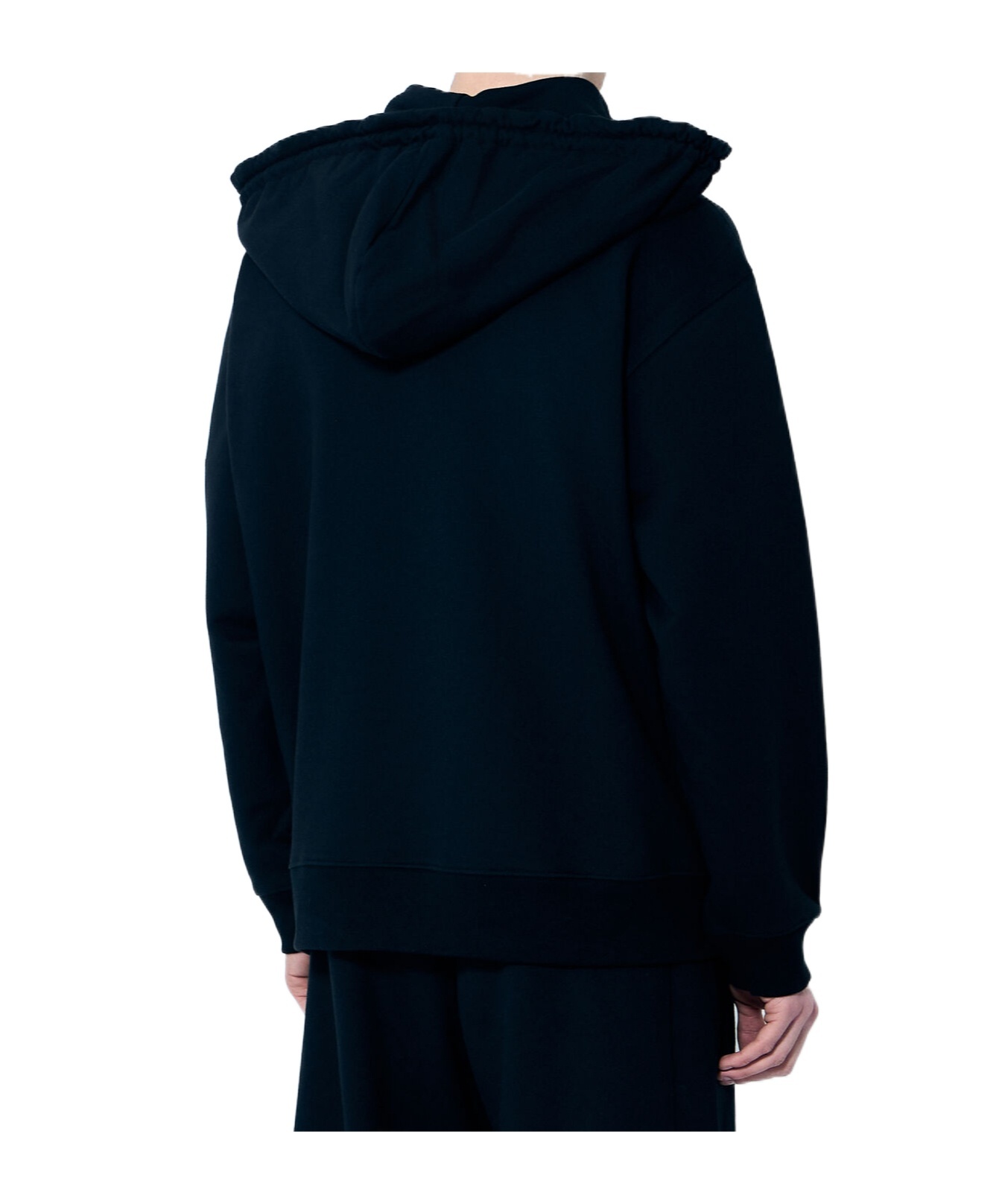Dries Van Noten Men Haxel Hooded Sweatshirt In Black
