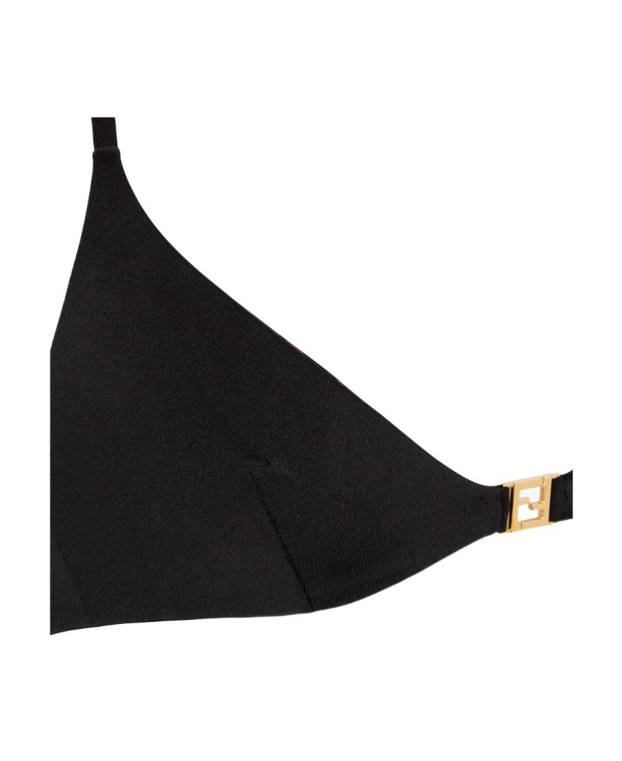 Fendi Ff-print Bikini In Black